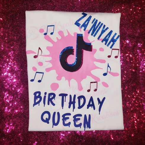 Tik Tok Birthday Shirt